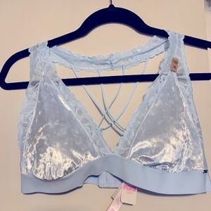 PINK - Victoria's Secret Pink Velvet Bralette
